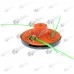 Cap cu fir motocoasa Manual - 3 cutite plastic + fire